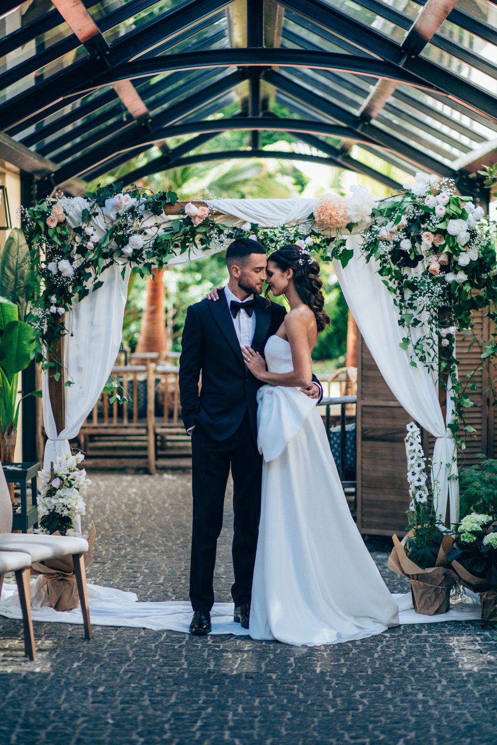 Réalisation florale de mariage à Bordeaux